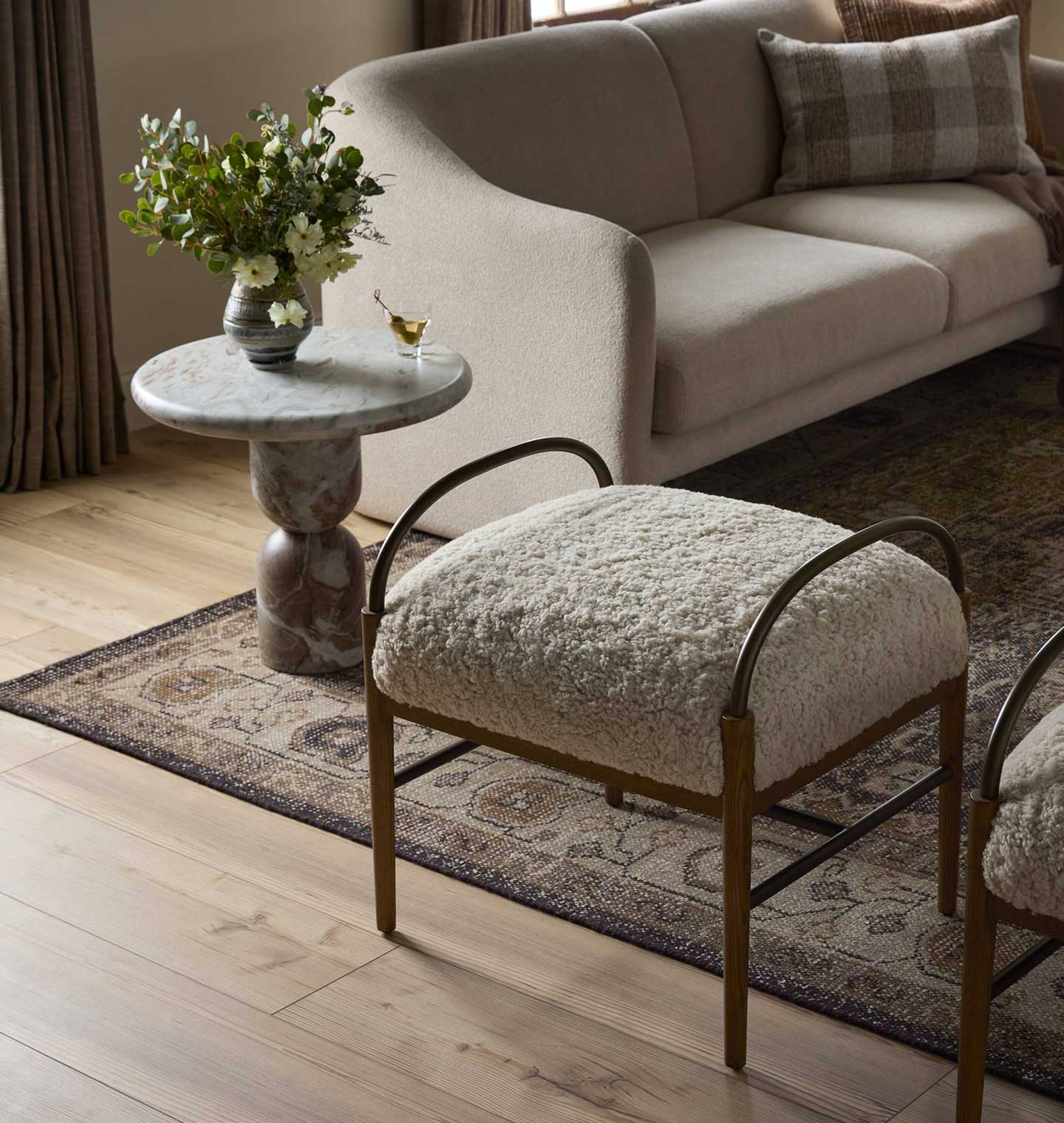 Demi Accent Stool