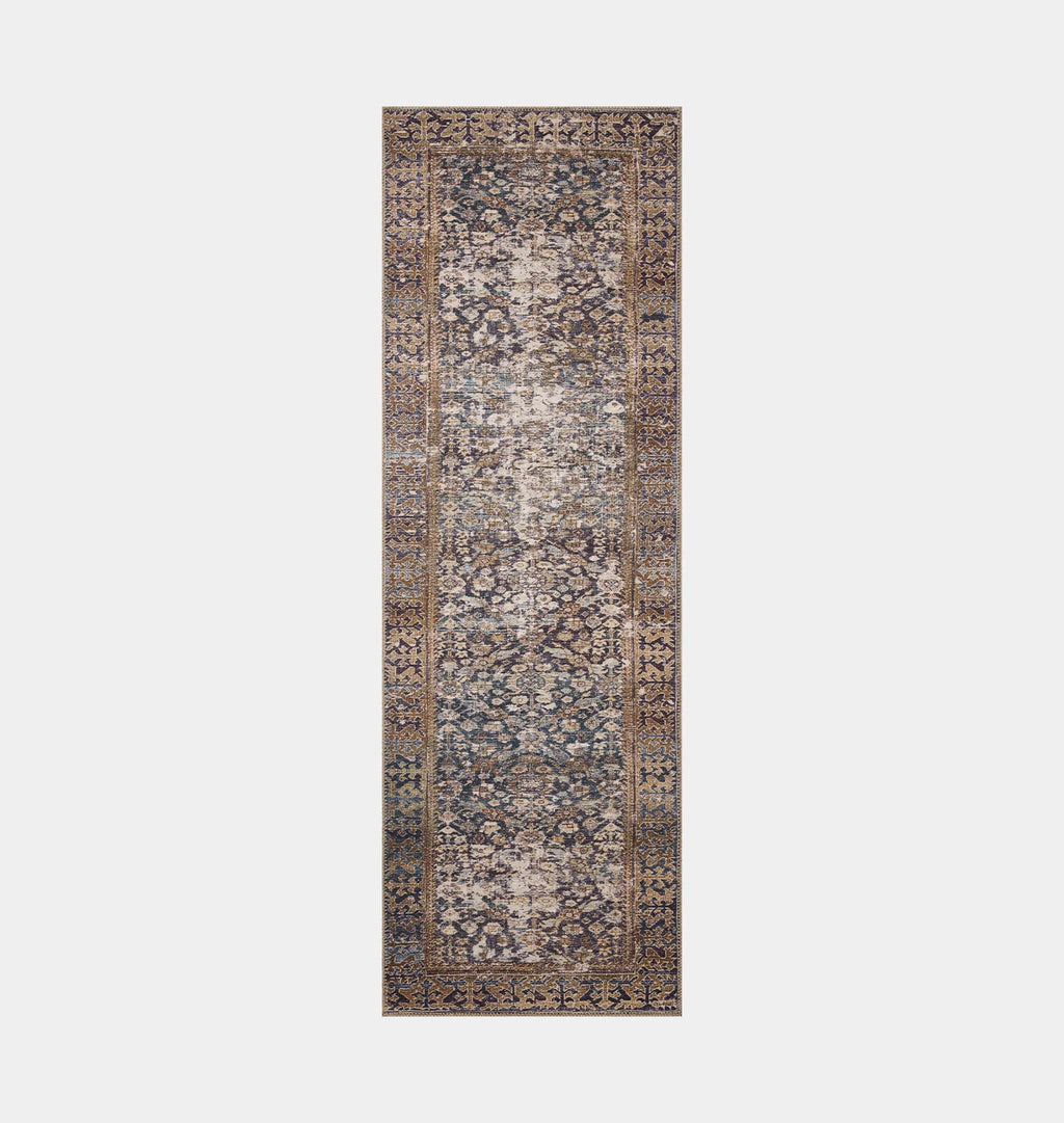 Georgie GER-05 Denim / Spice Area Rug